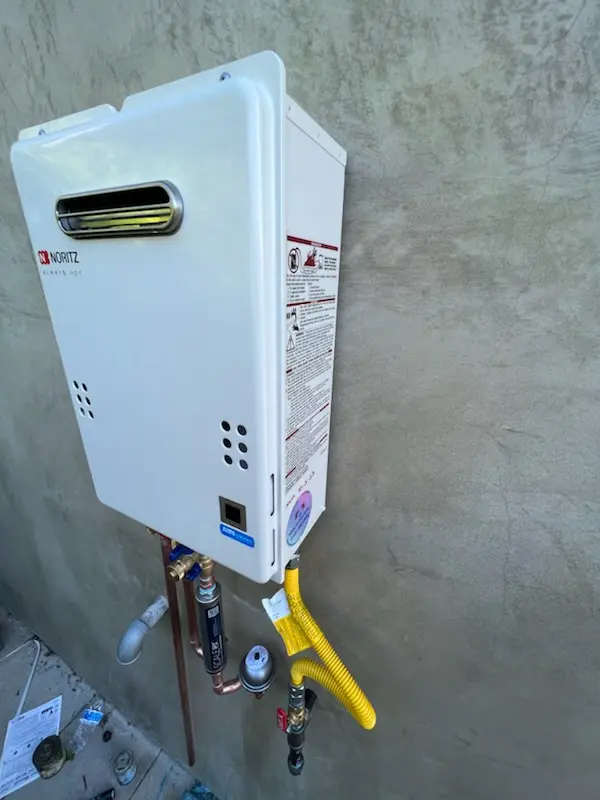 Tankless water heater installation for Orchard Pond homes